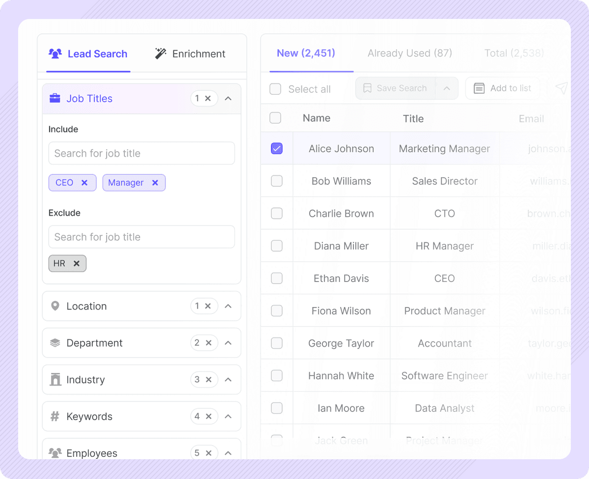 Built for people who need leads